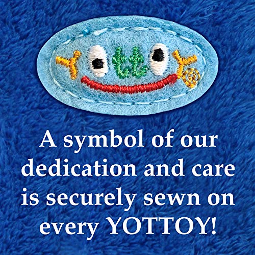 YOTTOY Contemporary Collection | Little Blue Truck Soft Stuffed Plush Toy – 8.5” - Image 5