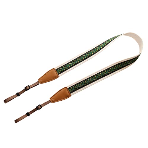 UNIKSTRAP Original Design Personalized Adjustable Camera Strap Vintage Style Peacock Feather, Fit for Canon Nikon Sony Olympus Interchangeable Lens Digital Camera/DSLR etc. - Image 2