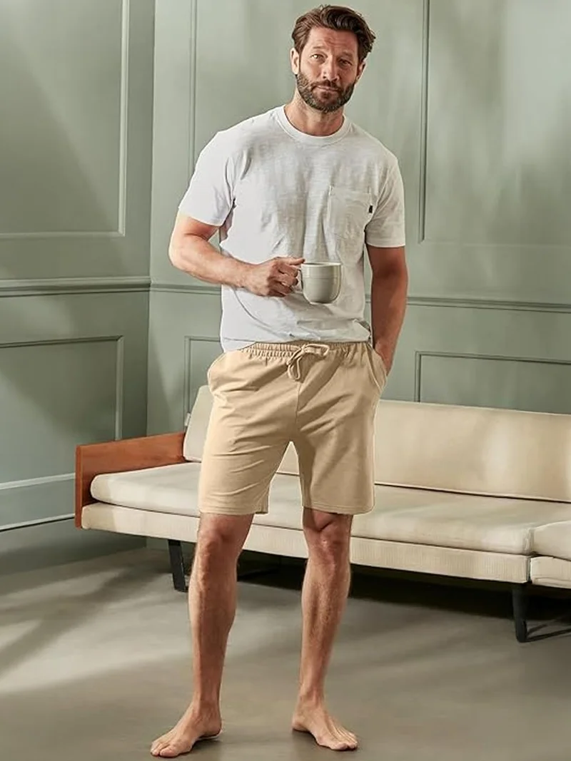 NOBERO  Zip Pocket Regular Fit Shorts for Men for Men | Best Price UAE