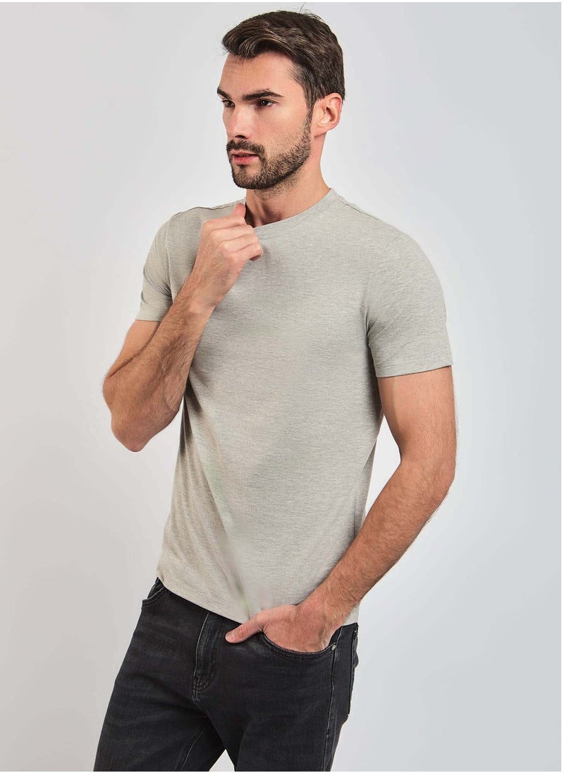 DALYDRESS - Basic Cotton Regular Fit T-Shirt - Image 1