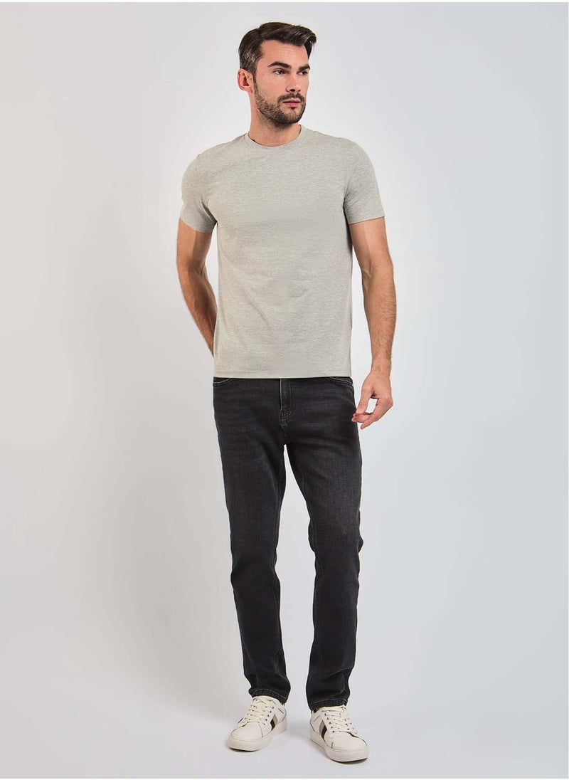DALYDRESS - Basic Cotton Regular Fit T-Shirt - Image 1
