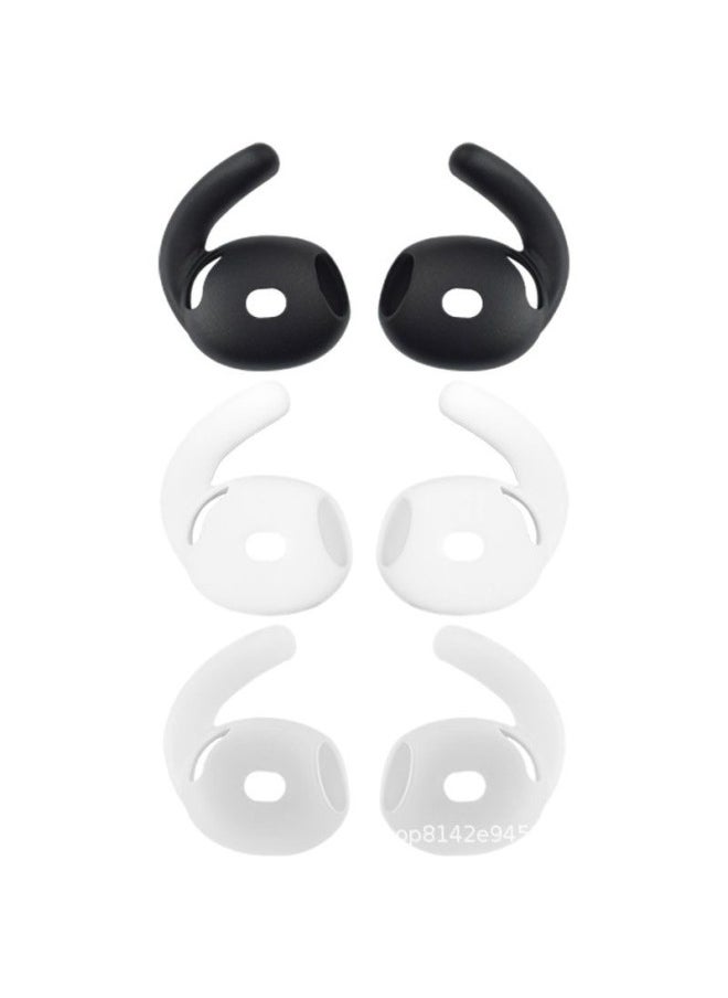 Generic - Suitable For Apple 4 Generation Bluetooth Headset Ear Cap Silicone Cover Airbuds4 Silicone Ear Hanging Ultra-thin Silicone Ear Hanging-Color:Transparent 1 Piece (about Points) Shoot In Multiples Of 2-Applicable Models:Airpods4 - Image 1