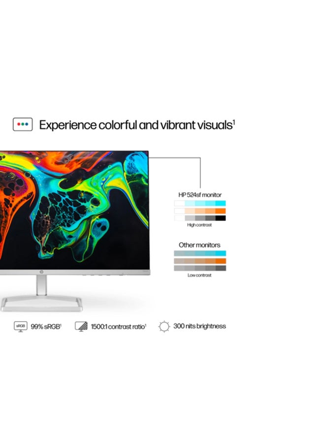 HP شاشة FHD مقاس 23.8 بوصة من السلسلة 5 - 524sf - Image 5