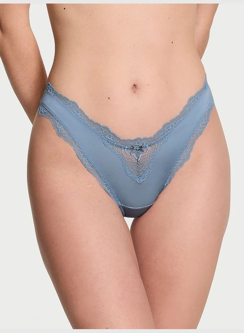 Victoria's Secret Lace-Trim Brazilian Panty