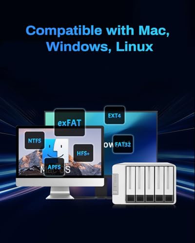 TERRAMASTER D5-310 HDD Enclosure 5Bay - Hardware Raid Supports RAID 5, 0, 1, 10, Single, USB 3.1 Type-C Direct Attached Storage Backup Software Included (Diskless) - Image 5