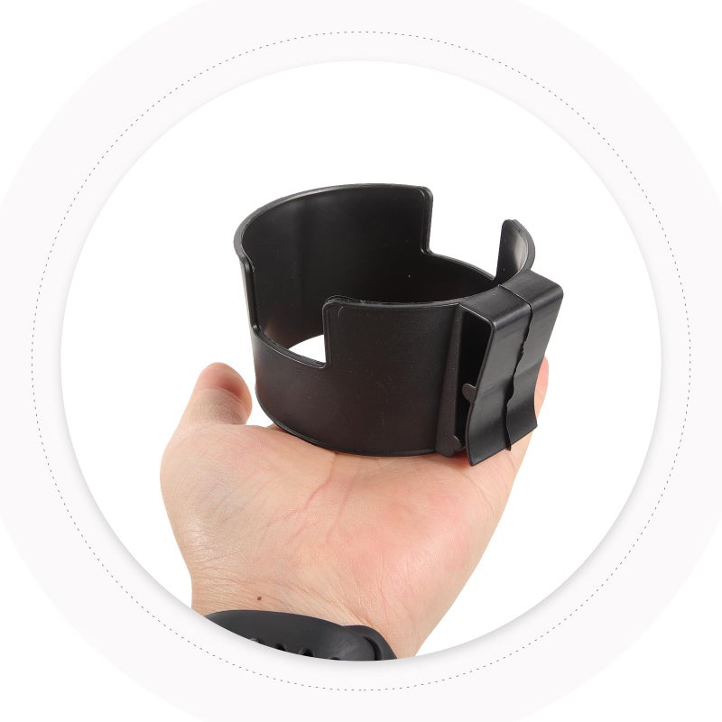 Universal Fit Car Cup Holder Portable Plastic Beverage Holder For Travel Use - Image 5