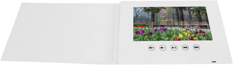 Semme Video Greeting Card with LCD Screen Electronic Greeting Card for Birthdays Anniversaries Mother S Day Father S Day and Corporate Advertisements (7 Inch 1500mAh Li Ion Battery) - Image 1