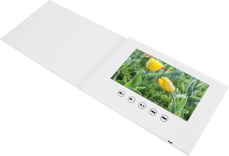 Semme Video Greeting Card with LCD Screen Electronic Greeting Card for Birthdays Anniversaries Mother S Day Father S Day and Corporate Advertisements (7 Inch 1500mAh Li Ion Battery) - Image 2