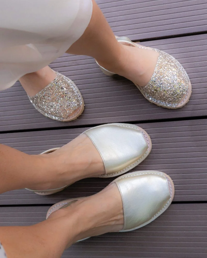 Shoeq Champagne Classic Avarca for Women | Best Price UAE