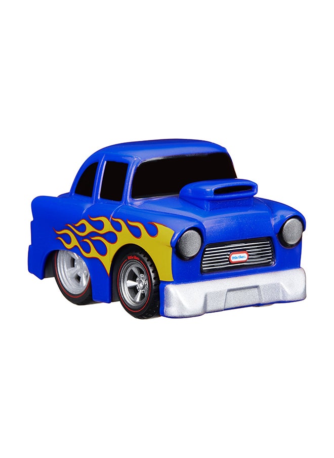 little tikes Little Tikes Crazy Fast Cars Series 6-Old drag racer (blue with flame)  - Image 3