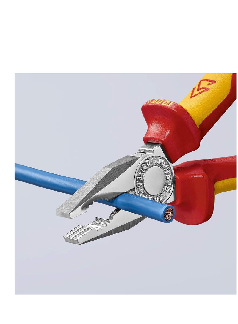 KNIPEX Combination Plier Multi component Grips - Image 3