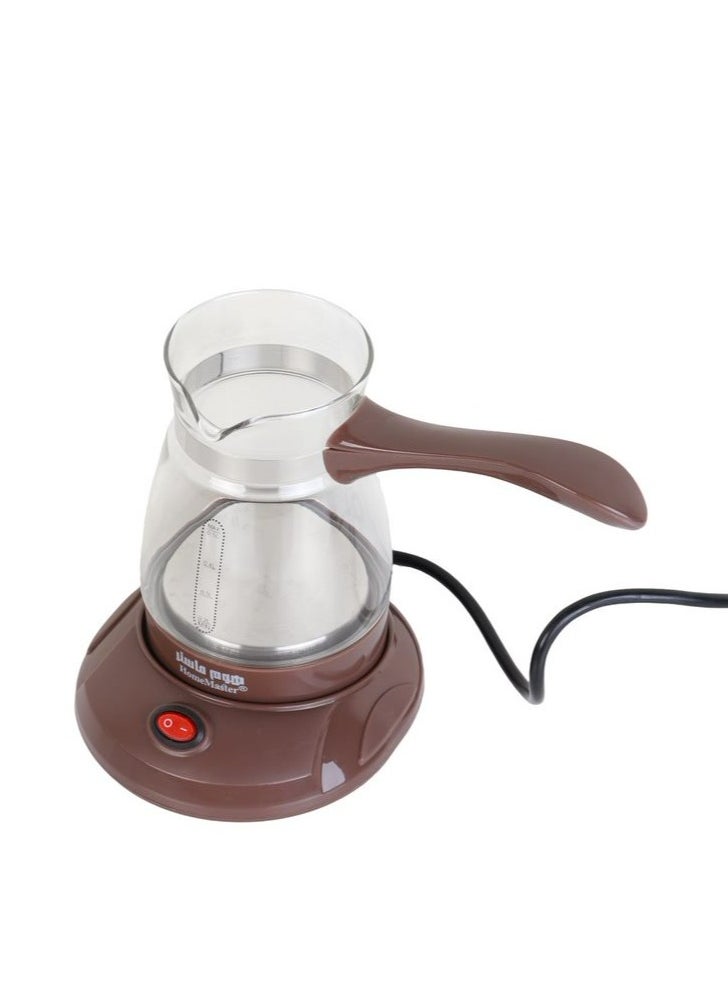 هوم ماستر غلاية قهوة تركي زجاج - 500 مل - 600 وات  - Image 1