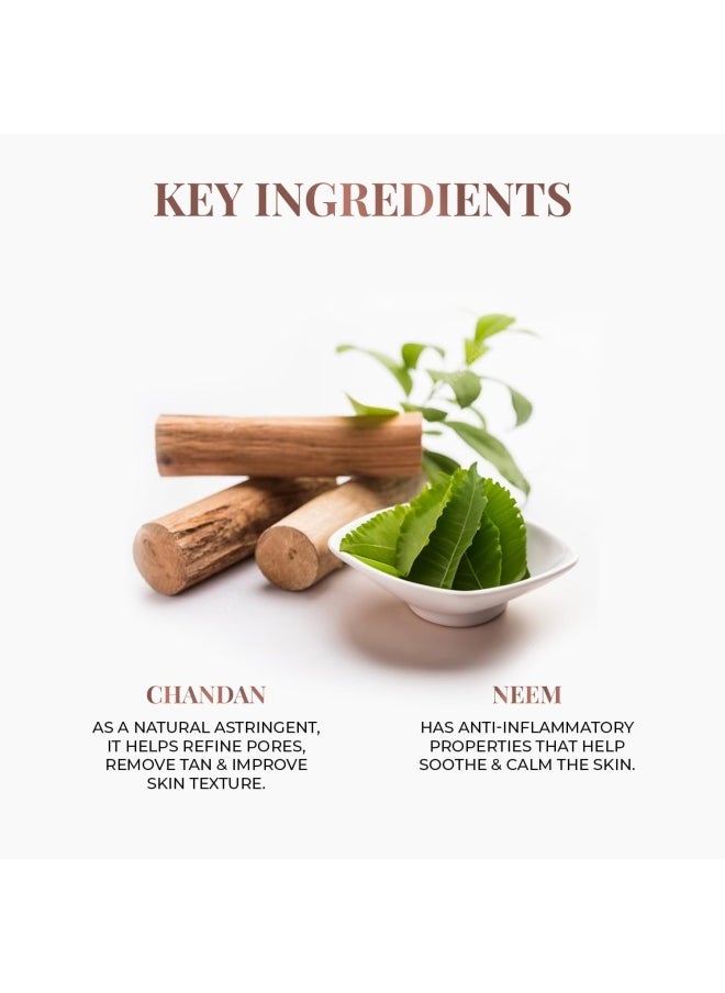 Just Herbs Aglow Neem-Chandan Skin Purifying Face Cleanser JH/AG  - Image 5