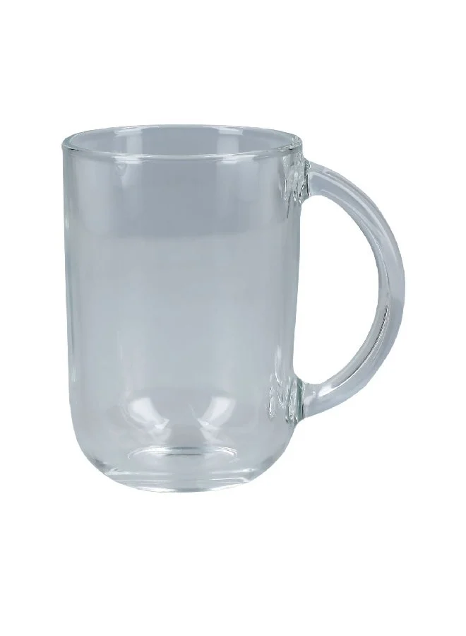 Luminarc 6-Piece Steady Grip Glass Coffee Mug Set Clear 320 ml