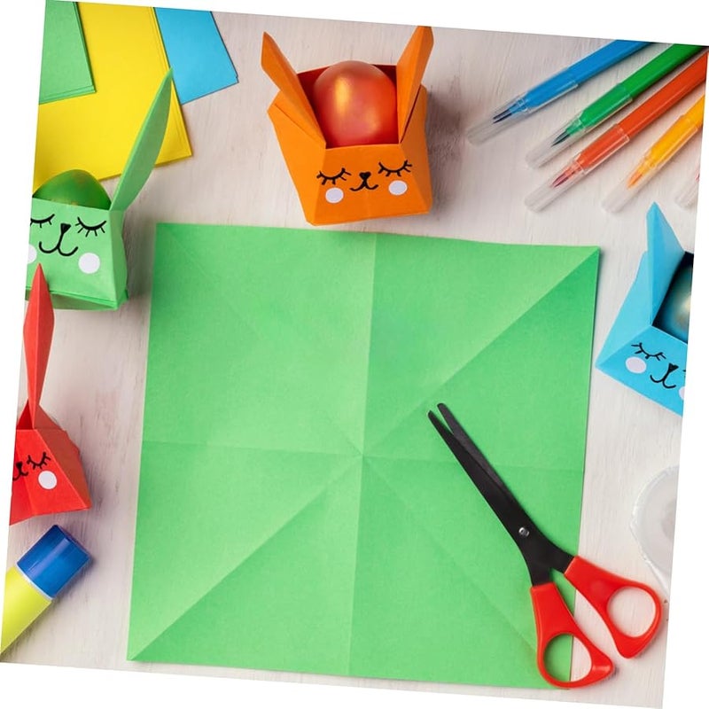 200 قطعة من مجموعة أوراق الأوريغامي المختلطة ورق الكرافت لسكرابوكينغ - Image 5