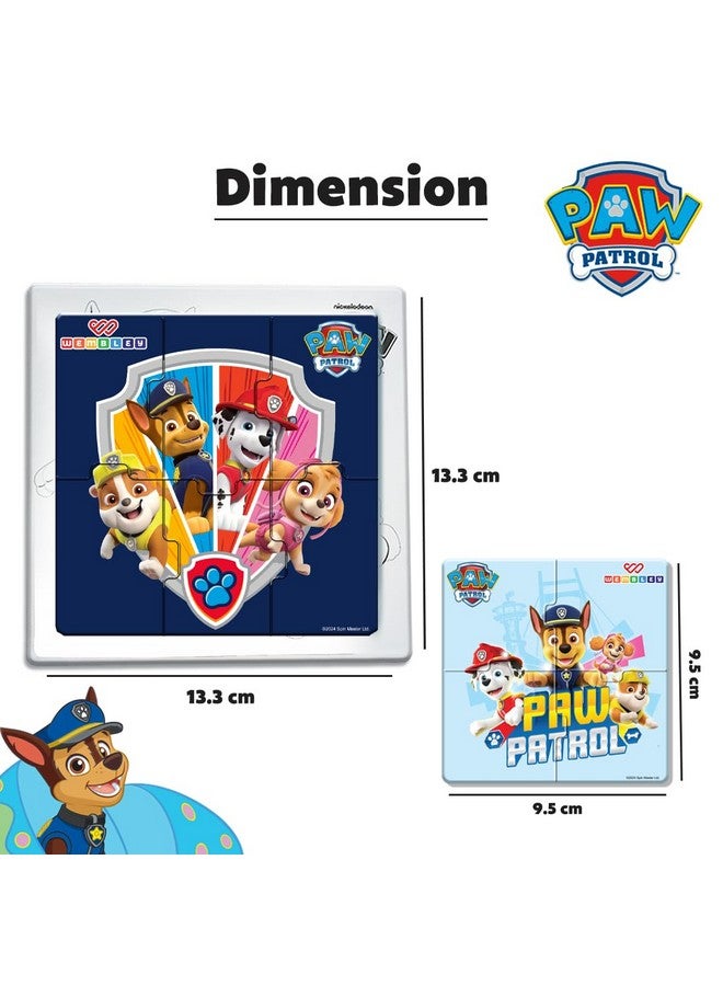 Wembley Paw Patrol - 3 in 1 Jigsaw Magnetic Puzzle for Kids 3+ Years Educational Fun Learning DIY Creative Activity Set Dot-to-Dot Sketching Includes 3 Puzzles, 1 Board, Marker Pen & Duster - Image 2