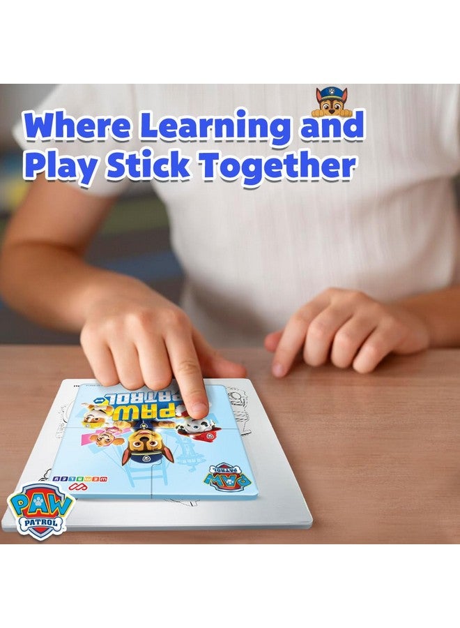 Wembley Paw Patrol - 3 in 1 Jigsaw Magnetic Puzzle for Kids 3+ Years Educational Fun Learning DIY Creative Activity Set Dot-to-Dot Sketching Includes 3 Puzzles, 1 Board, Marker Pen & Duster - Image 3