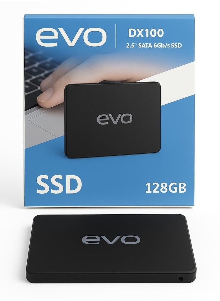 EVO Internal Hard Disk DX100 2.5" Sata 6GB/s SSD - 128 GB  - Image 1
