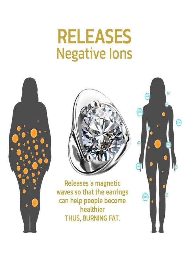 TACBSP Lymphatic Earrings for Women Halolux Lymphvity Germanium Drainage Therapy Negative Ion Lymph Detox Earrings Jewelry (clear) - Image 4