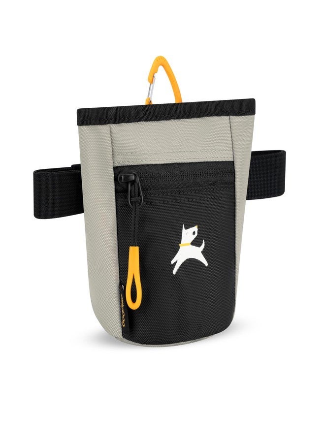 OllyDog حقيبة مكافآت OllyDog Goodie، حقيبة مكافآت الكلاب، مشبك حزام الخصر للتدريب بدون استخدام اليدين، إغلاق مغناطيسي، أدوات تدريب الكلاب وتعديل سلوكها، ثلاث طرق للارتداء (حجر الوسابي) - Image 3