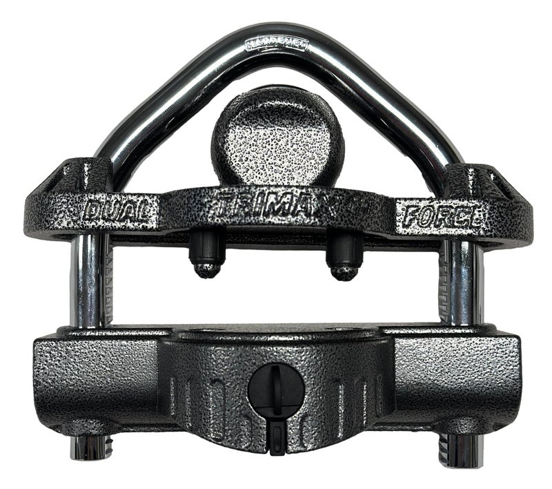 Trimax - UMAX 50D - Trailer Lock for Hitch, Dual Purpose Transforms to U Lock - Trailer Hitch Lock for 1-7/8" - 2-5/16" Couplers, All Coupler Types - Image 3