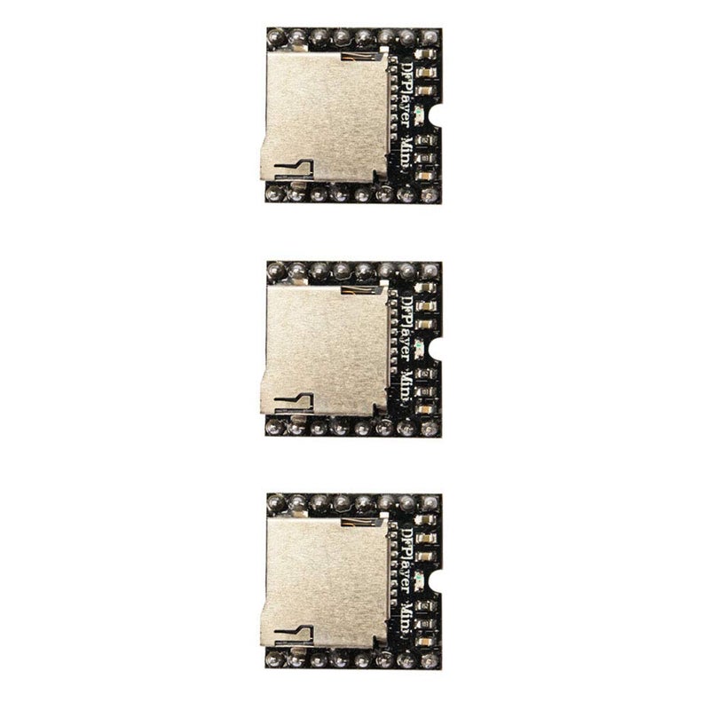 Ximimark 3PCS TF Card U Disk Mini MP3 Decoder Player WMV Audio Voice Module DFPlayer for Arduino