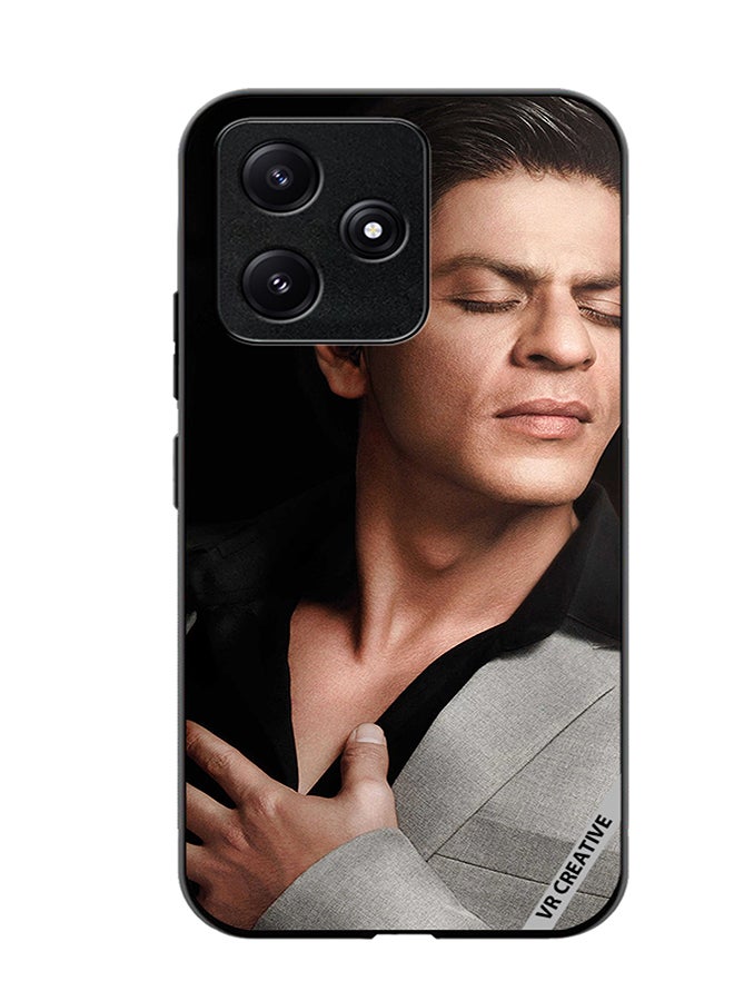 VR CREATIVE غطاء حماية لهاتف Xiaomi Poco M6 Pro 5G بتصميم الممثل بوليوود شاروخان متعدد الألوان - Image 1