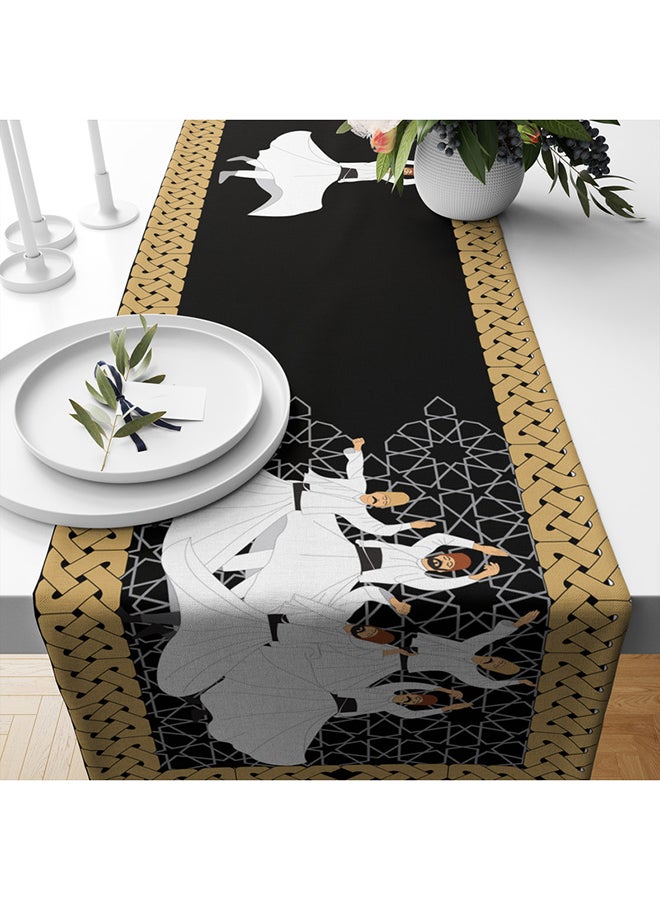 مفرش رمضان المخملي سيكون إضافة رائعة لمنازلك ذات الطابع الخاص بالعطلات 45x200 cm