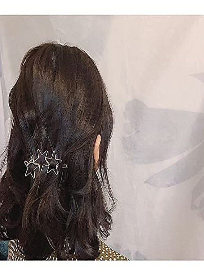 فافيلا مشابك شعر معدنية بتصميم هندسي أنيق على الطراز الكوري من فافيلا | مجموعة مجوهرات أنيقة ومريحة وفريدة من نوعها لإكسسوارات الشعر للنساء والفتيات (عبوة من 12 قطعة) - Image 4