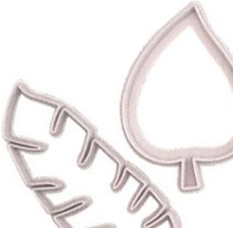 Sturdy Palm Leaves Fondant Cutter Set for Making Fun Cookies Tropical Leaves Cookie Cutter Set for Bakeries Plastic - Image 4