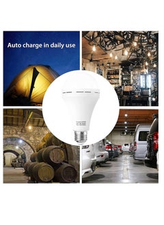 Next Life Emergency Rechargeable Light Bulb Stay Lights Up When Power Failure  1200mAH 15W LED Light Bulbs for Home Camping And Tent  - Image 4