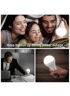 Next Life Emergency Rechargeable Light Bulb Stay Lights Up When Power Failure  1200mAH 15W LED Light Bulbs for Home Camping And Tent  - Image 5