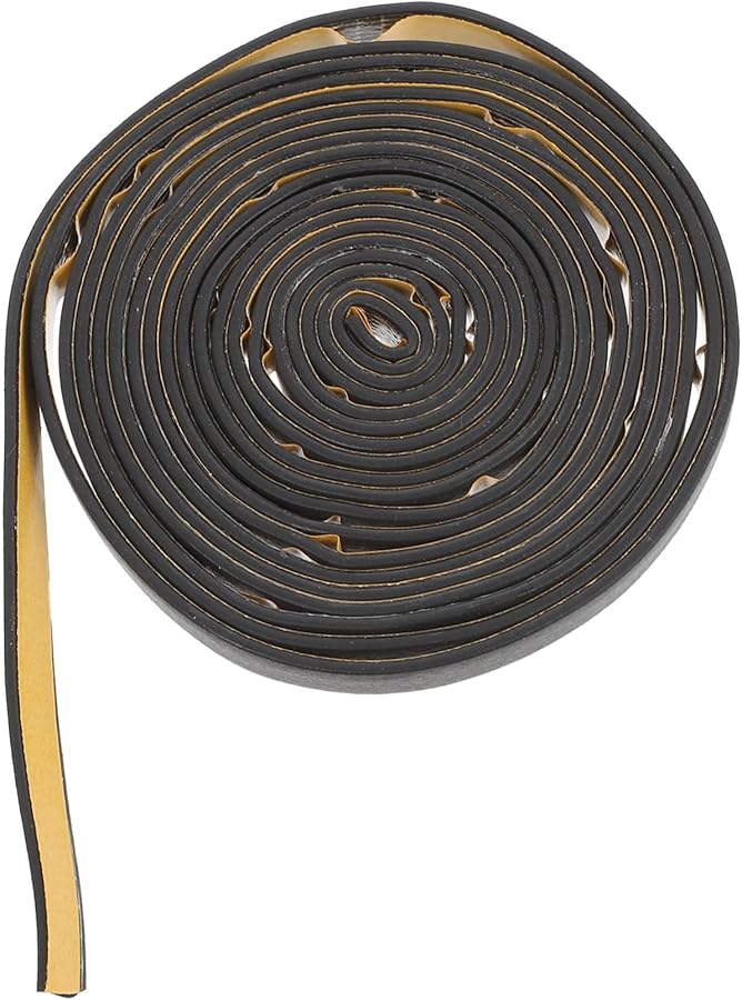 EPDM Self Adhesive Door Window Seal Strip Soundproof Insulation Tape 10mm x 5mm - Image 1