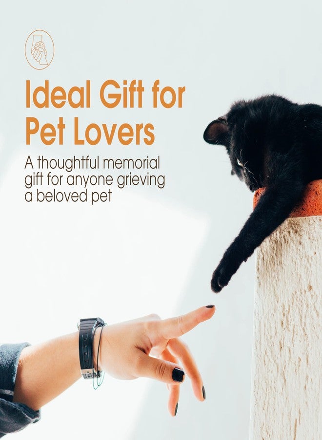 Pearhead Pet Forever In My Heart Memorial Keepsake Picture Frame - Keepsake for Dogs and Cats, Home Decor or Sympathy Gift for Pet Lovers, Heart & Paw Print Design, 4x6 Photo Insert, Gray - Image 5