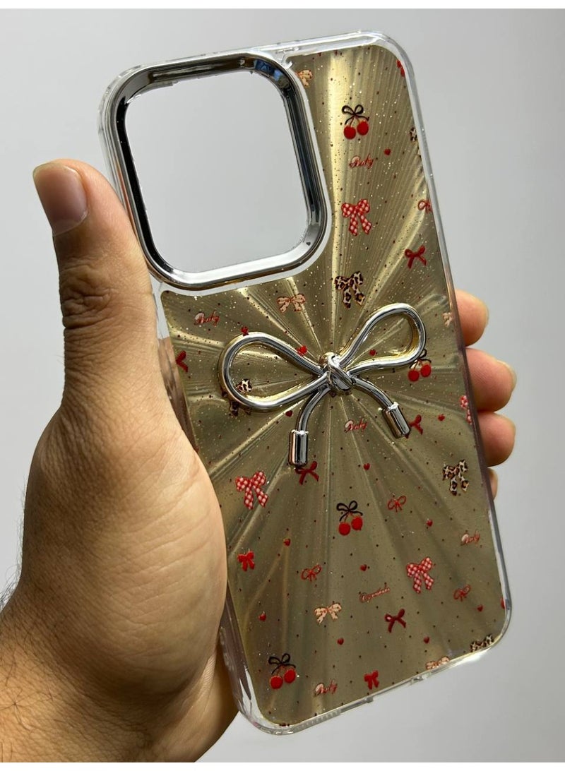 غطاء خلفي علي شكل فيونكا متوافق مع هاتف Xiaomi Redmi Note 13 - Image 1