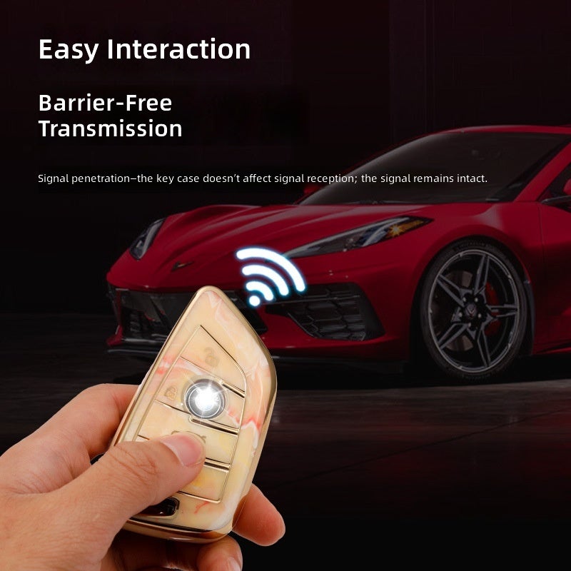 BMW Luxury BMW Key Case for 5 Series, GT, 1 Series, X3, X4, and More - TPU Material - Image 2