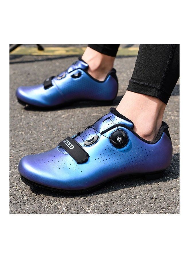 NIBEMINENT Cycling Shoes Bicycle Riding for Men and Women Purple Size 43 - Image 5