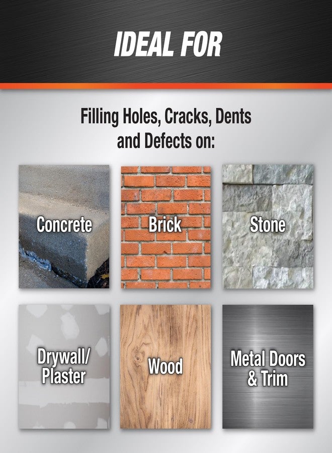 DAP Pre-Mixed Concrete Patch, Gray, 32 Oz (7079834611) - Image 4