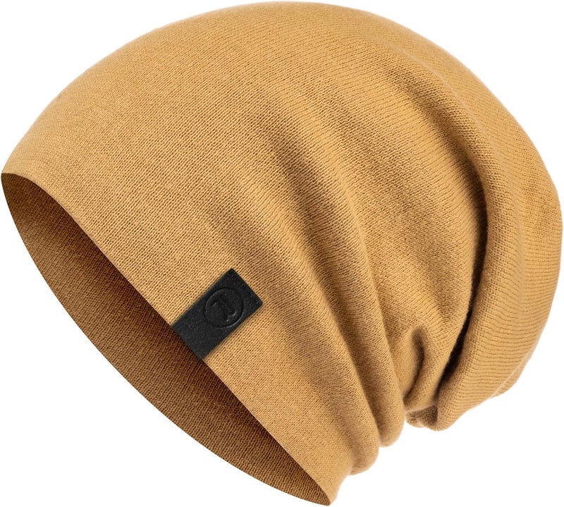 Revony Warm Slouchy Beanie Hat - Deliciously Soft Daily Beanie in Fine Knit - Image 1