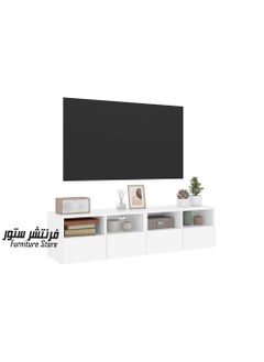 Generic Modern TV unit - height 30 cm - width 121 cm - depth 22 cm, from Furniture Store.  - Image 4