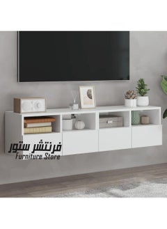 Generic Modern TV unit - height 30 cm - width 121 cm - depth 22 cm, from Furniture Store.  - Image 2