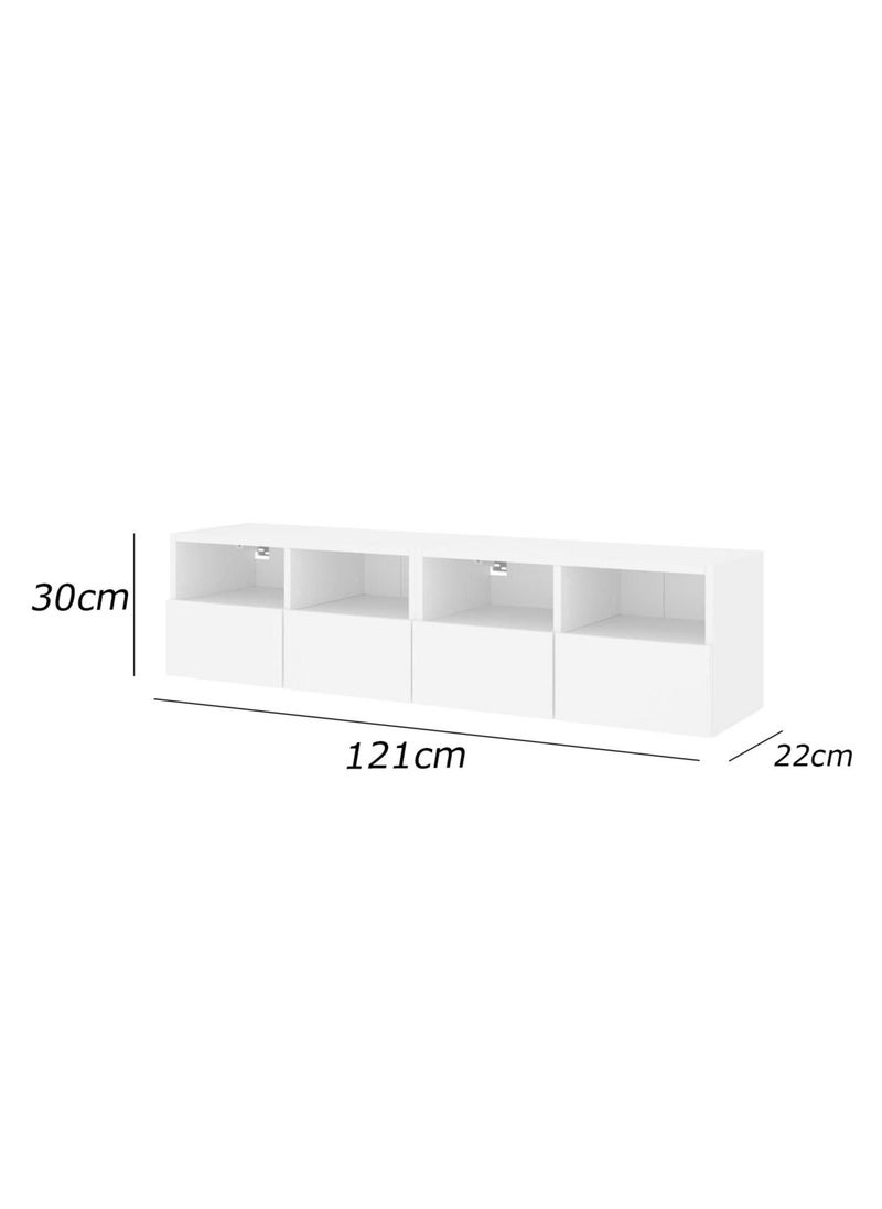 Furniture Store - ModernTV unit - Height 30 cm - Width 121 cm - Depth 22 cm, from Furniture Store. - Image 1