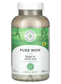 Natural Balance Pure MSM 240 Capsules 