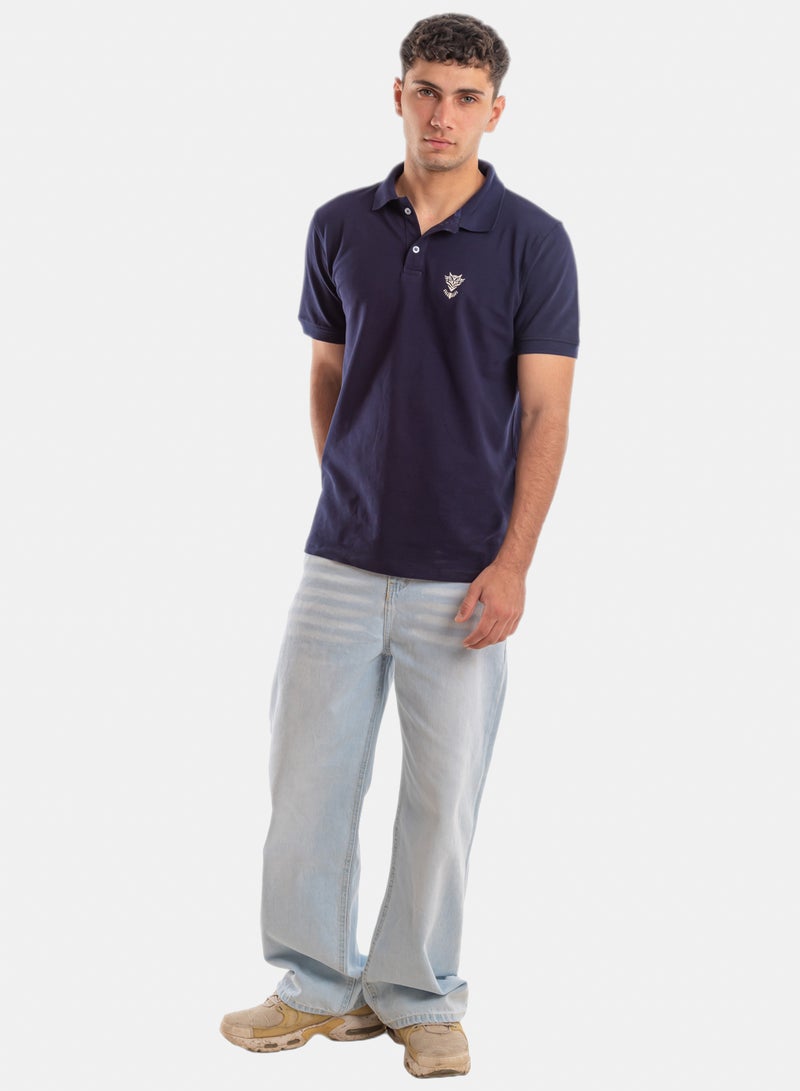 T-shirt POLO (Plain) Navy
