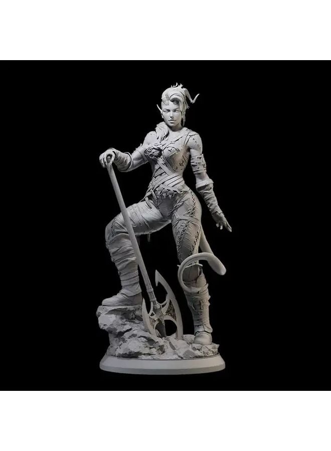 Gray Karagh ABS 75mm Calathor Gate Miniature For DND Tabletop RPG Painting Display - Image 5