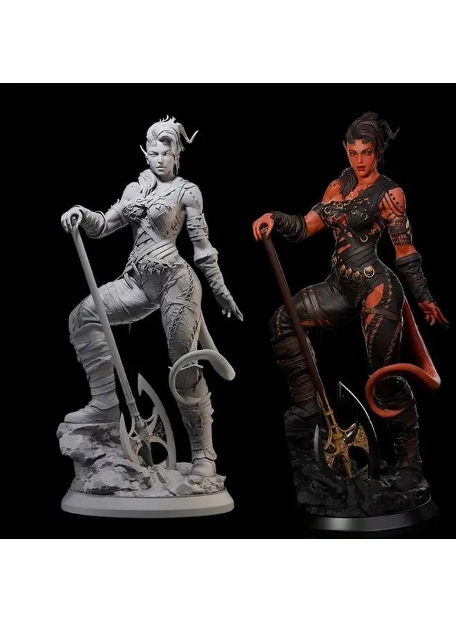 Gray Karagh ABS 75mm Calathor Gate Miniature For DND Tabletop RPG Painting Display - Image 2