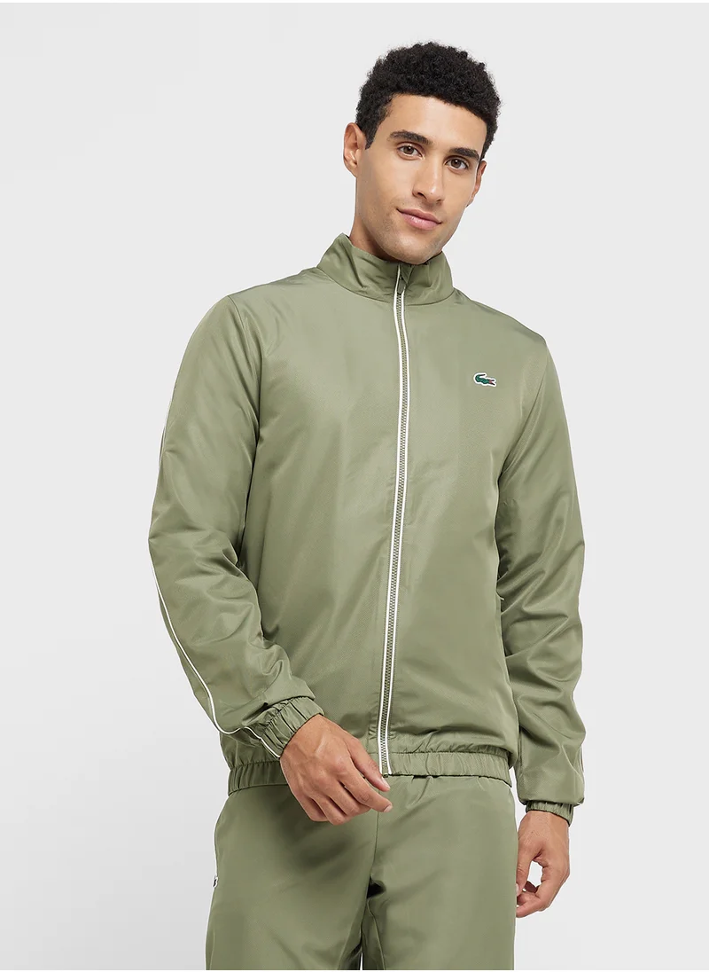 LACOSTE Logo Zip Through Tracksuits