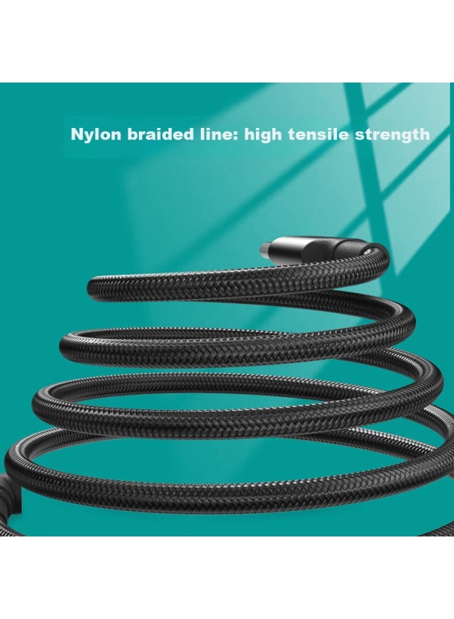 Delippo Hp Laptop Power Cord 100w, Computer Charger Cable, 19v 4.74a/4.62a, Small Port With Pin, Suitable For Tpn-i119/c125 Q117 M4/15 - Image 4