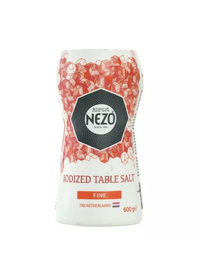 Nezo Nezo Iodized Table Salt Fine Salt- 600gms  - Image 1