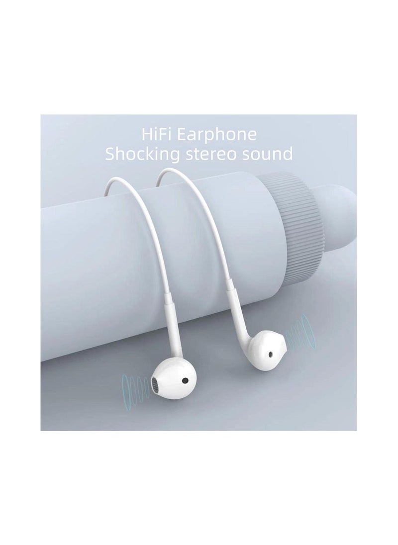 FMAX EarPods With Lightning Connector White with apple MFI  - Image 4